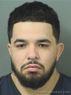 Mugshot of Jose Luis Ortiz booked in Palm Beach County, Florida on October 10, 2026