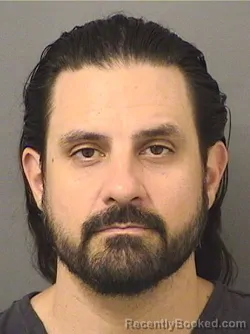 Mugshot of Ryan Blake Morton booked in Palm Beach County, Florida on October 10, 2026