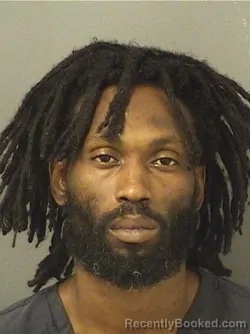 Mugshot of Akeem Curtis Malcolm booked in Palm Beach County, Florida on October 10, 2026