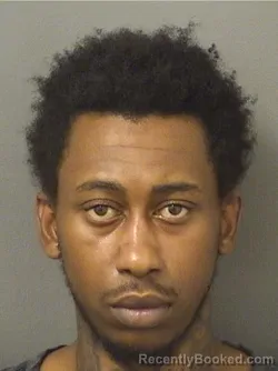 Mugshot of Jaquan Tremaine Bean booked in Palm Beach County, Florida on October 11, 2026