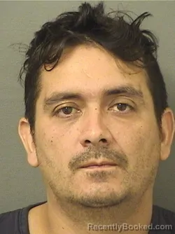 Mugshot of Victor Alfonso Gutierrezcardona booked in Palm Beach County, Florida on October 11, 2026