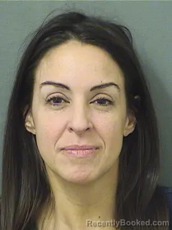 Mugshot of Chrissy Alvarez Puyol booked in Palm Beach County, Florida on October 11, 2026