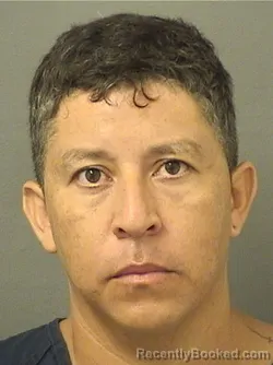 Mugshot of Javier Rodriguez booked in Palm Beach County, Florida on October 11, 2026