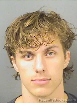Mugshot of Justin Daniel Bauer booked in Palm Beach County, Florida on October 11, 2026