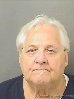 Mugshot of Jerry A Salerno booked in Palm Beach County, Florida on October 11, 2026