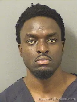 Mugshot of Kenny Charles booked in Palm Beach County, Florida on October 11, 2026