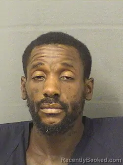 Mugshot of William Rashod Hutchins booked in Palm Beach County, Florida on October 11, 2026
