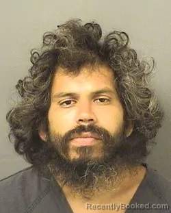 Mugshot of Gilbert J Soliz booked in Palm Beach County, Florida on October 11, 2026