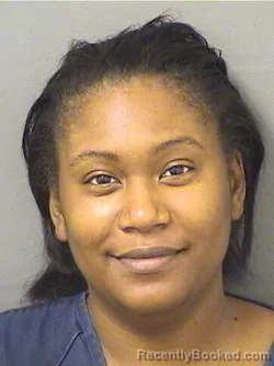 Mugshot of Shakira Nicole Matlock booked in Palm Beach County, Florida on October 11, 2026