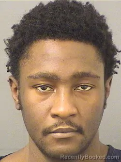 Mugshot of Dusean Orlando Buchanan booked in Palm Beach County, Florida on October 11, 2026