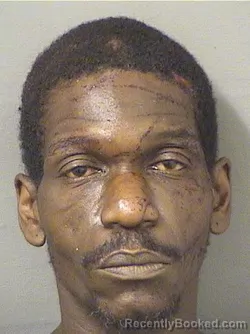 Mugshot of Terrence U Smith booked in Palm Beach County, Florida on October 12, 2026