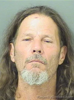 Mugshot of Herman Voyce Stepp booked in Palm Beach County, Florida on October 12, 2026