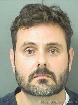 Mugshot of Wallison Tadeu Moura booked in Palm Beach County, Florida on October 12, 2026