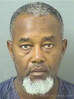 Mugshot of Christophe Rameau booked in Palm Beach County, Florida on October 12, 2026