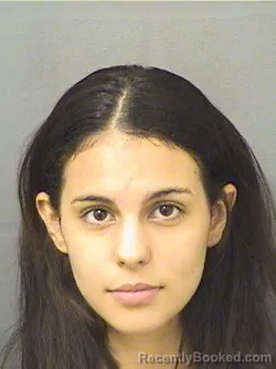 Mugshot of Martica Castellani booked in Palm Beach County, Florida on October 12, 2026