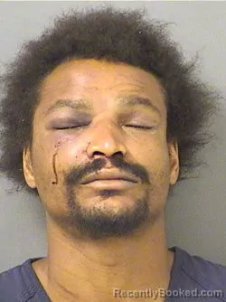 Mugshot of Errin J Pittman booked in Palm Beach County, Florida on October 12, 2026