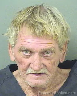Mugshot of Norman Dale Hodge booked in Palm Beach County, Florida on October 12, 2026