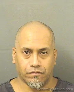 Mugshot of Pedro Enrique Perez booked in Palm Beach County, Florida on October 12, 2026