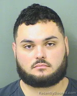 Mugshot of Antonio Herson booked in Palm Beach County, Florida on October 12, 2026