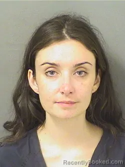 Mugshot of Courtney Sheridan booked in Palm Beach County, Florida on October 12, 2026
