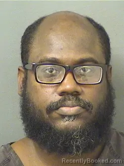 Mugshot of Reece D Marsh booked in Palm Beach County, Florida on October 12, 2026