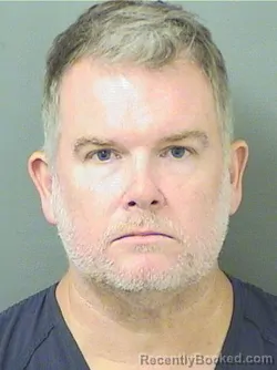 Mugshot of Robert David Allen booked in Palm Beach County, Florida on October 12, 2026