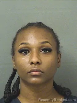 Mugshot of Joclynn Nicole Wilson booked in Palm Beach County, Florida on October 13, 2026