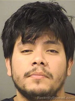 Mugshot of Omar Alejandro Torrestinico booked in Palm Beach County, Florida on October 13, 2026