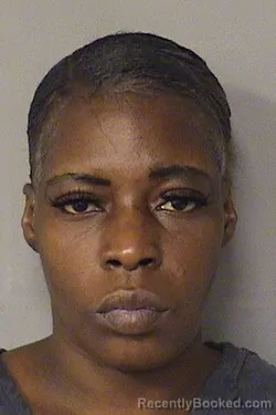 Mugshot of Bernadette Lashequa Mohorn booked in Palm Beach County, Florida on October 13, 2026