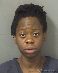 Mugshot of Latia Stewart booked in Palm Beach County, Florida on October 13, 2026