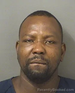Mugshot of Jeannot Similien booked in Palm Beach County, Florida on October 13, 2026