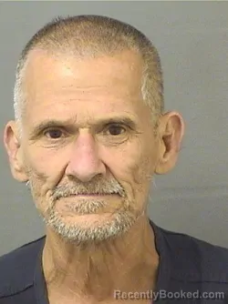 Mugshot of James Dantoni booked in Palm Beach County, Florida on October 13, 2026