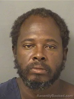 Mugshot of Kenneth Charles J Brown booked in Palm Beach County, Florida on October 13, 2026