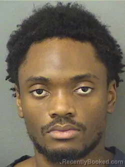 Mugshot of Tyler Emmanuel Green booked in Palm Beach County, Florida on October 13, 2026