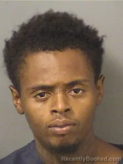 Mugshot of Taquez Nathaniel Smith booked in Palm Beach County, Florida on October 13, 2026