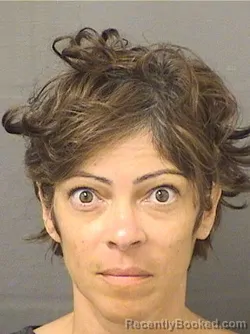 Mugshot of Shera D Rivera booked in Palm Beach County, Florida on October 13, 2026