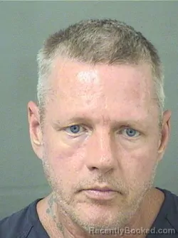 Mugshot of Christopher D Starling booked in Palm Beach County, Florida on October 13, 2026