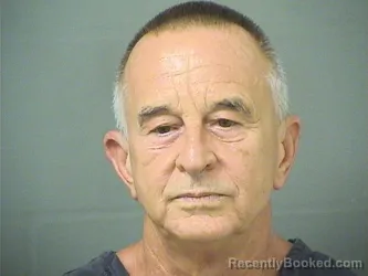 Mugshot of Curtis Lee Hidy booked in Palm Beach County, Florida on October 13, 2026