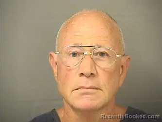 Mugshot of James Robert Delrae booked in Palm Beach County, Florida on October 13, 2026