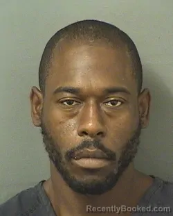 Mugshot of Danayvious Arkis Edwards booked in Palm Beach County, Florida on October 13, 2026