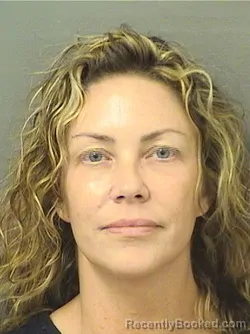 Mugshot of Angela Marie Whelan booked in Palm Beach County, Florida on October 13, 2026