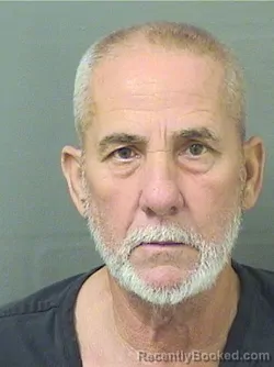 Mugshot of Oscar Fragosa booked in Palm Beach County, Florida on October 13, 2026