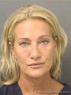 Mugshot of Nicole Deklerk booked in Palm Beach County, Florida on October 13, 2026