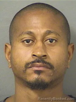 Mugshot of Boshad T Lawson booked in Palm Beach County, Florida on October 13, 2026