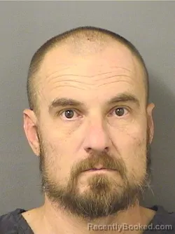 Mugshot of Michael Young booked in Palm Beach County, Florida on October 14, 2026