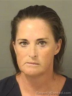 Mugshot of Ashley Burton Mcmahon booked in Palm Beach County, Florida on October 19, 2026