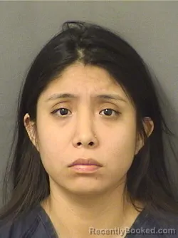 Mugshot of Catherine Paezsolis booked in Palm Beach County, Florida on October 19, 2026