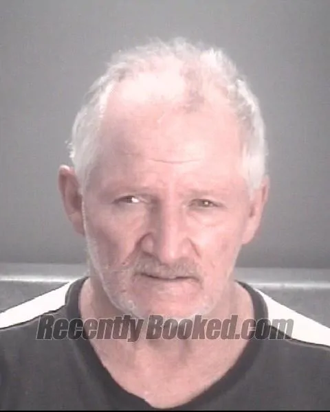 Booking photo from Pasco County, Florida