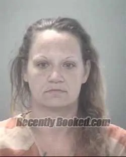 Booking photo from Pasco County, Florida