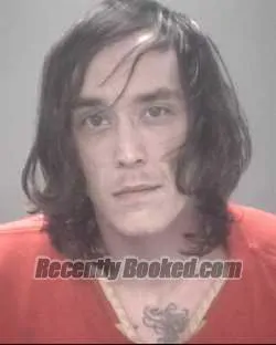 Booking photo from Pasco County, Florida